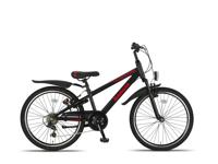 Altec Dakota MTB 24 Inch Jongens 7V V Brakes Zwart