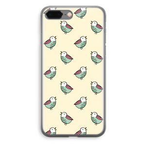 Vogeltjes: iPhone 8 Plus Transparant Hoesje