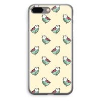 Vogeltjes: iPhone 8 Plus Transparant Hoesje