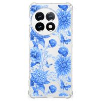 Case voor OnePlus 11 Flowers Blue