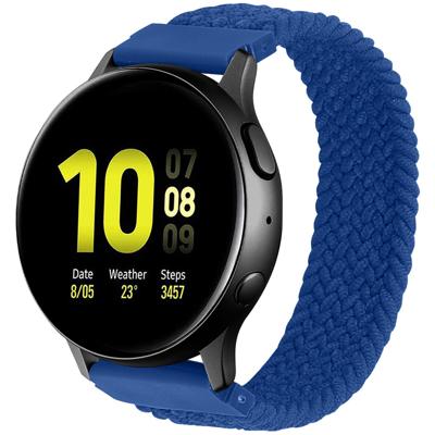 Garmin Vivoactive / Vivomove Nylon Gevlochten Solo Band - Atlantische Blauw Garmin Vivoactive / Vivomove Nylon Gevlochten Solo Band - Atlantische Blauw
