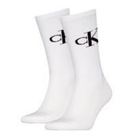 Calvin Klein Sokken Heren Monogram 2-pack Wit-43/46