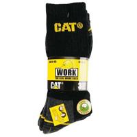 Caterpillar Cat sokken 3-pack 96460 | zwart/grijs | maat 46/50 - 5420018113892