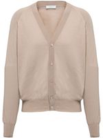 Prada cardigan à col v - Tons neutres Prada cardigan à col v - Tons neutres