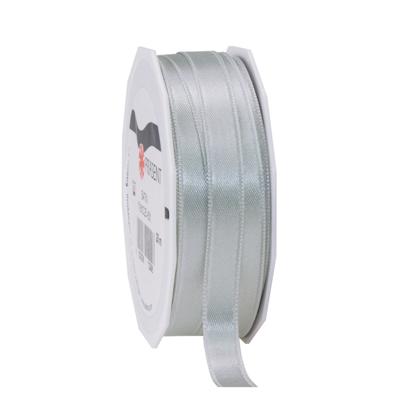 Cadeaulint/sierlint Satijn - 1 cm x 25 meter - grijs - cadeaus inpakken - decoratie Cadeaulint/sierlint Satijn - 1 cm x 25 meter - grijs - cadeaus inpakken - decoratie