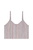 Like Flo zomer crop top meisjes teens - mint gestreept - Emille