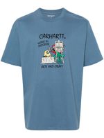 Carhartt WIP t-shirt Art Supply à logo imprimé - Bleu