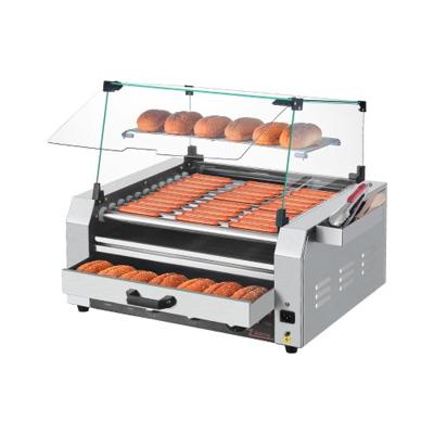 VEVOR 11 Rolls Hotdogs Elektrische Grill Roller Grill Worst Grill Broodjeswarmer