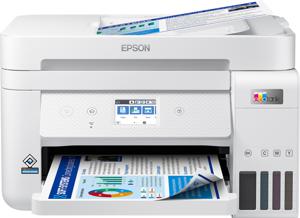 Epson EcoTank ET-4856 Multifunctionele printer A4 Printen, scannen, kopiëren, faxen ADF, Duplex, LAN, Inktbijvulsysteem, USB, WiFi