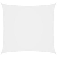 Zonnescherm vierkant 4x4 m oxford stof wit