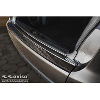 Zwart RVS Bumper beschermer passend voor Mitsubishi Outlander II / CitroÃ«n C-Crosser / Peugeo AV245325