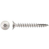 Ivana spaanplaatschroeven - platverzonken kop - 3,5x25 mm - verzinkt - Torx T20