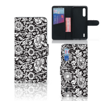 Xiaomi Mi 9 Lite Hoesje Black Flowers