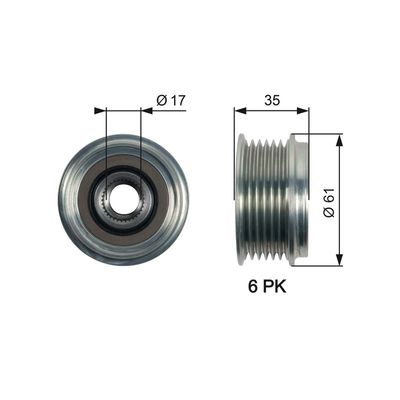 Dynamovrijloop DriveAlign® OAP7166