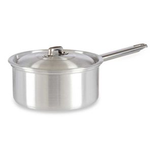 Steelpan/sauspan/juspan zilverkleurig 30 x 18 x 10 cm van 1.5 liter aluminium   -