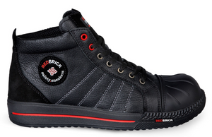 Redbrick Onyx Sneaker Hoog S3 + KN Zwart - Maat 48 - 11.083.010.48