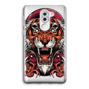 Tiger and Rattlesnakes: Honor 6X Transparant Hoesje