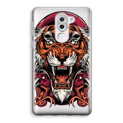 Tiger and Rattlesnakes: Honor 6X Transparant Hoesje