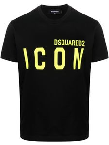 DSQUARED2 t-shirt à logo Icon imprimé - Noir