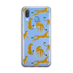 Luipaard: Samsung Galaxy A40 Transparant Hoesje