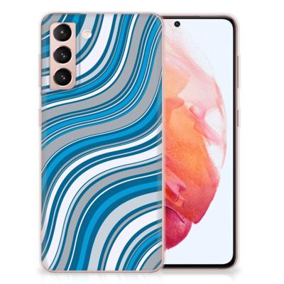 Samsung Galaxy S21 | TPU bumper | Waves Blue