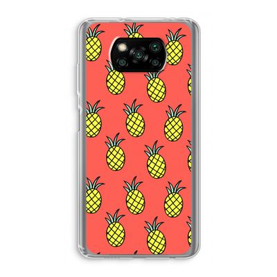 Ananas: Xiaomi Poco X3 Pro Transparant Hoesje