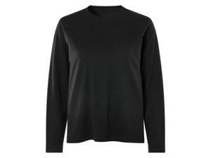 esmara Dames shirt met lange mouwen (L (44/46), Zwart)