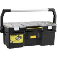 STANLEY Werkzeugtrage+Kleinteilmagazin 670x320x251mm Kunst.schwarz Gereedschapskoffer (leeg) (l x b x h) 670 mm x 32.3 cm x 25.1 cm STANLEY Werkzeugtrage+Kleinteilmagazin 670x320x251mm Kunst.schwarz Gereedschapskoffer (leeg) (l x b x h) 670 mm x 32.3 cm x 25.1 cm