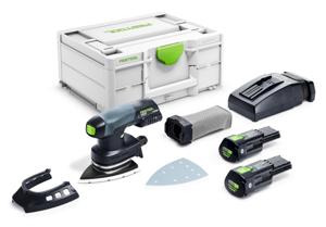 Festool DTSC 400 3,0 I-Plus Accu Deltaschuurmachine 18V 3.0Ah in Systainer - 577508