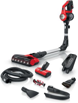 BoschBCS711PET Unlimited 7 Steelstofzuiger zonder zak Rood