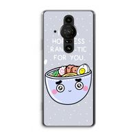 I'm A Hopeless Ramen-Tic For You: Sony Xperia Pro-I Transparant Hoesje