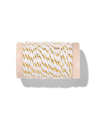 HEMA Katoendraad Goud/wit (goud)