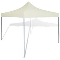 Partytent inklapbaar 3x3 m crème