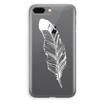 Pluim: iPhone 8 Plus Transparant Hoesje