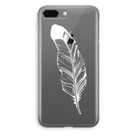 Pluim: iPhone 8 Plus Transparant Hoesje