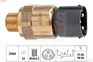 Temperatuurschakelaar, radiateurventilator 1850617