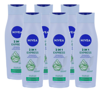 Nivea 2in1 Care Express Voordeelverpakking 6x250ml
