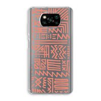 Marrakech Pink: Xiaomi Poco X3 NFC Transparant Hoesje