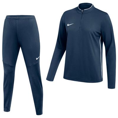 Nike Dri-FIT Park 26 Trainingspak 1/4-Zip Dames Donkerblauw Wit