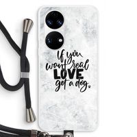 Partner in crime: Huawei P50 Transparant Hoesje met koord