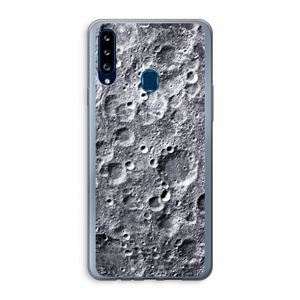 Maanlandschap: Samsung Galaxy A20s Transparant Hoesje