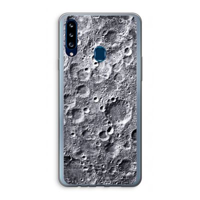 Maanlandschap: Samsung Galaxy A20s Transparant Hoesje