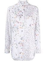 PS Paul Smith chemise en coton biologique à fleurs - Blanc - thumbnail