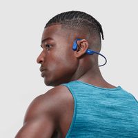 Shokz Openrun Mini Hoofdtelefoons Draadloos Neckband Oproepen/muziek Bluetooth Blauw - thumbnail