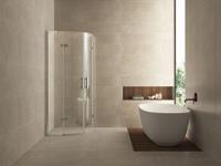 Double cabine kwartrond met 2 draaideuren 100 x 100 x 200 cm 8 mm nano helder glas/chroom