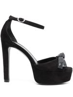 Stuart Weitzman sandales Discoplatform 130 mm - Noir - thumbnail