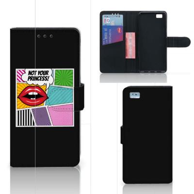 Huawei Ascend P8 Lite | Wallet Case | met Pasjes | Popart Princess