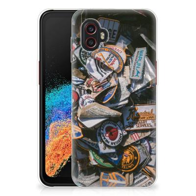 Samsung Galaxy Xcover 6 Pro | Siliconen hoesje | met foto Badges