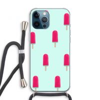 Waterijsje: iPhone 12 Pro Transparant Hoesje met koord