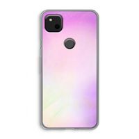 Flow mist pastel: Google Pixel 4a Transparant Hoesje Flow mist pastel: Google Pixel 4a Transparant Hoesje
